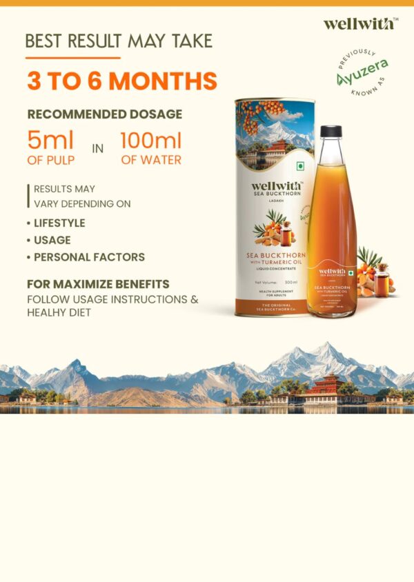 Sea buckthorn with Turmeric Oil