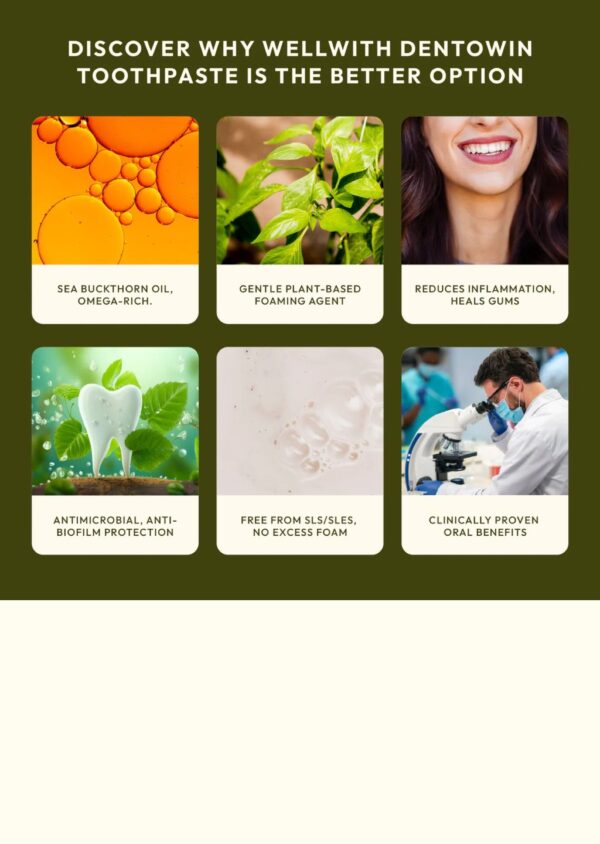 Dentowin Sea Buckthorn Herbal Toothpaste 100gm