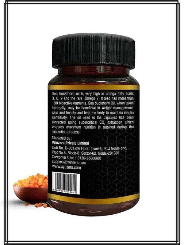 Ayuzera Sea Buckthorn Oil Capsules