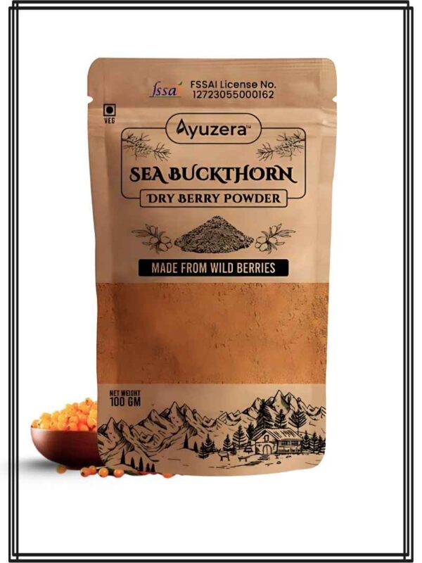 Ayuzera Sea Buckthorn Dry Berry Powder