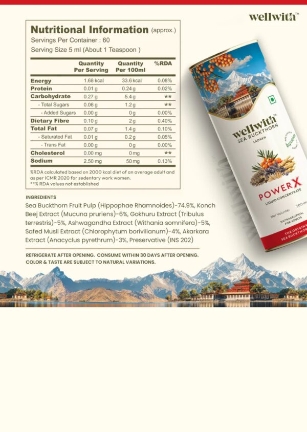 Wellwith SeaBuckthorn Power X